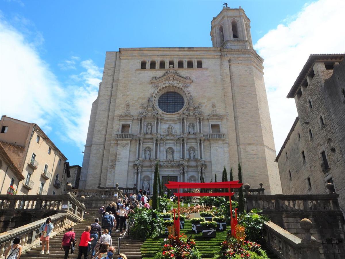 Apartament Modern A Girona Centre, Parking Gratis Екстер'єр фото
